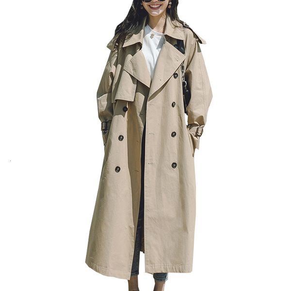 2021 new autumn with belt women clothes long khaki coat feminino harajuku abrigo mujer trench femme r3l2, Tan;black
2021 new autumn with belt women clothes long khaki coat feminino harajuku abrigo mujer trench femme r3l2, Tan;black
