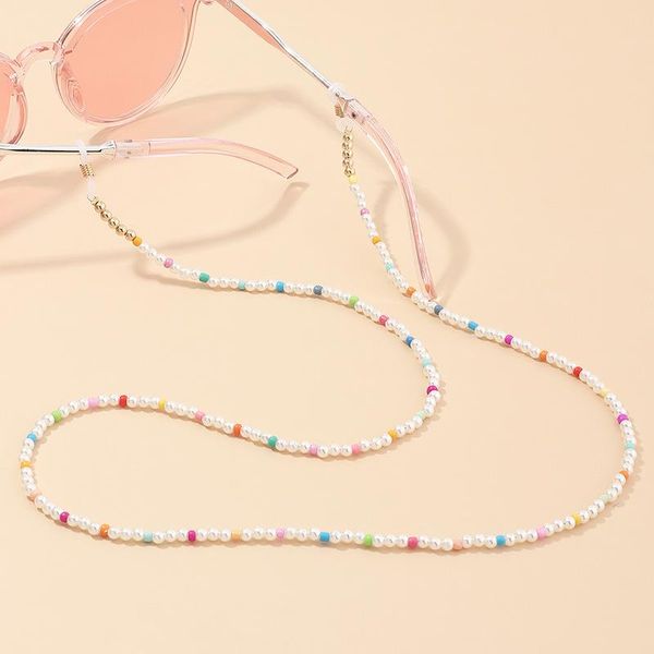 sunglasses frames korea beads handmade anti-lost glasses chains for women jewelry boho eyeglasses lanyard strap holder girl kids safety yjl8, Silver
sunglasses frames korea beads handmade anti-lost glasses chains for women jewelry boho eyeglasses lanyard strap holder girl kids safety yjl8, Silver