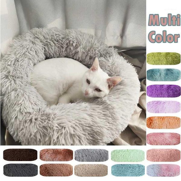 35-100cm round plush cat bed house cat mat winter warm sleeping cats nest soft dog basket pet cushion portable pets supplies1
35-100cm round plush cat bed house cat mat winter warm sleeping cats nest soft dog basket pet cushion portable pets supplies1