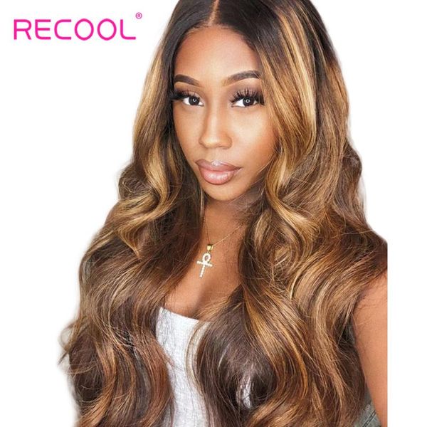 recool honey blonde highlight wigs 13x4 ombre brown body wave lace front human hair wigs 180% density brazilian remy hair wig, Black;brown
recool honey blonde highlight wigs 13x4 ombre brown body wave lace front human hair wigs 180% density brazilian remy hair wig, Black;brown