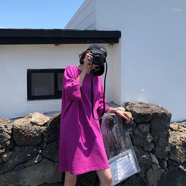 2021 new women summer medium style t-shirt casual o neck long sleeve loose t-sgirt oversize tunic shirt1, White
2021 new women summer medium style t-shirt casual o neck long sleeve loose t-sgirt oversize tunic shirt1, White