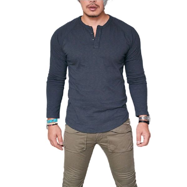 t-shirts men's casual long sleeve v-neck button slim fit blue tee pullover plus solid color white t-shirt new, White;black
t-shirts men's casual long sleeve v-neck button slim fit blue tee pullover plus solid color white t-shirt new, White;black