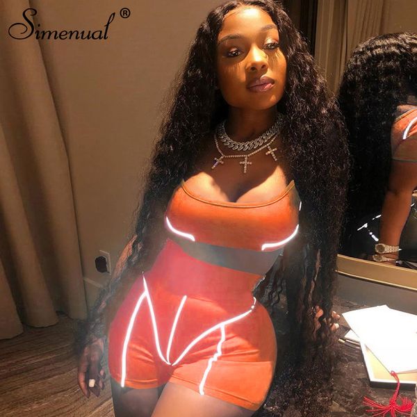 simenual casual neon color women two piece sets fashion reflective active wear tracksuit crop and shorts matching set sporty 201104, Gray
simenual casual neon color women two piece sets fashion reflective active wear tracksuit crop and shorts matching set sporty 201104, Gray