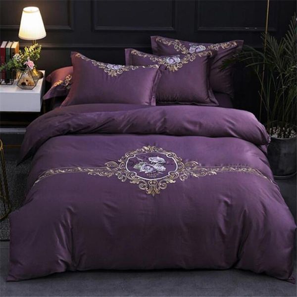 luxury bedding set 4pcs 60s long-staple cotton handmad embroidered duvet cover set bed sheets king / size quilt cover
luxury bedding set 4pcs 60s long-staple cotton handmad embroidered duvet cover set bed sheets king / size quilt cover