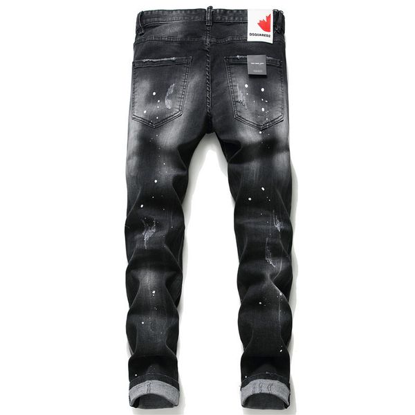 2020 new mens badge rips stretch black jeans fashion designer slim fit washed motocycle denim pants panelled hip hop trousers
2020 new mens badge rips stretch black jeans fashion designer slim fit washed motocycle denim pants panelled hip hop trousers