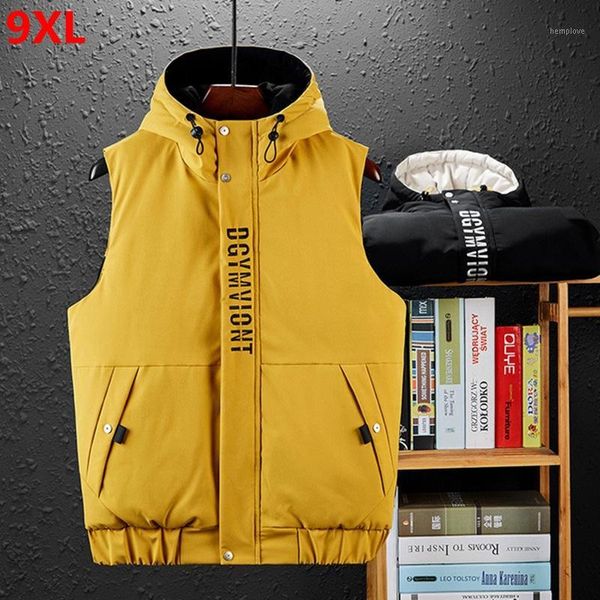 winter men's cotton vest 9xl wear vest hooded autumn and winter cotton pad trend youth thickening 8xl 7xl1, Black;white
winter men's cotton vest 9xl wear vest hooded autumn and winter cotton pad trend youth thickening 8xl 7xl1, Black;white