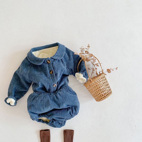 2020 winter new infant clothing thick cotton boys and girls baby lantern triangle pants long sleeve cardigan 2 warm suit 1021, White
2020 winter new infant clothing thick cotton boys and girls baby lantern triangle pants long sleeve cardigan 2 warm suit 1021, White
