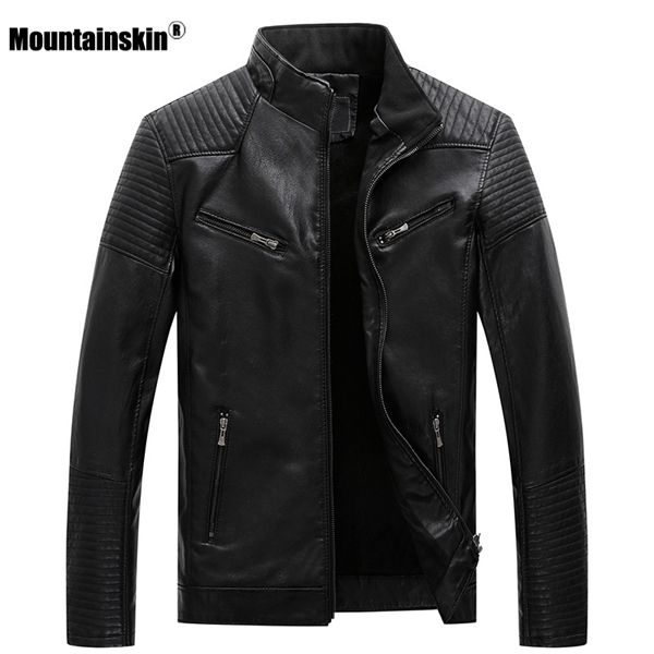 mountainskin new mens motorcycle jackets 2020 winter autumn leather jacket men pu fashion casual brand clothing sa781 c1103, Black;brown
mountainskin new mens motorcycle jackets 2020 winter autumn leather jacket men pu fashion casual brand clothing sa781 c1103, Black;brown