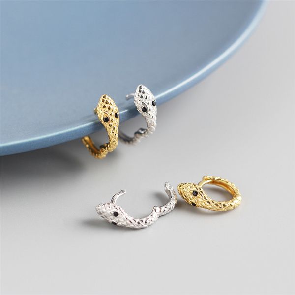 februaryfrost brand designer 100% 925 sterling silver animal snake stud earrings for women fashion designer simple earrings european stytle, Golden;silver
februaryfrost brand designer 100% 925 sterling silver animal snake stud earrings for women fashion designer simple earrings european stytle, Golden;silver