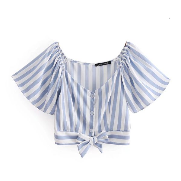 2021 new summer very out of the shoulder navy blusa striped skinny bar neck ruffles short women's root shirt lv15, White
2021 new summer very out of the shoulder navy blusa striped skinny bar neck ruffles short women's root shirt lv15, White