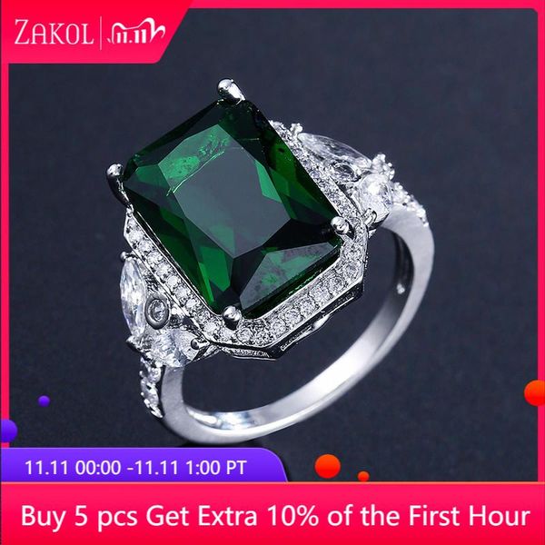 cluster rings zakol arrival fashion big square green cubic zircon stone white color finger ring for women men wedding jewelry fsrp2027, Golden;silver
cluster rings zakol arrival fashion big square green cubic zircon stone white color finger ring for women men wedding jewelry fsrp2027, Golden;silver