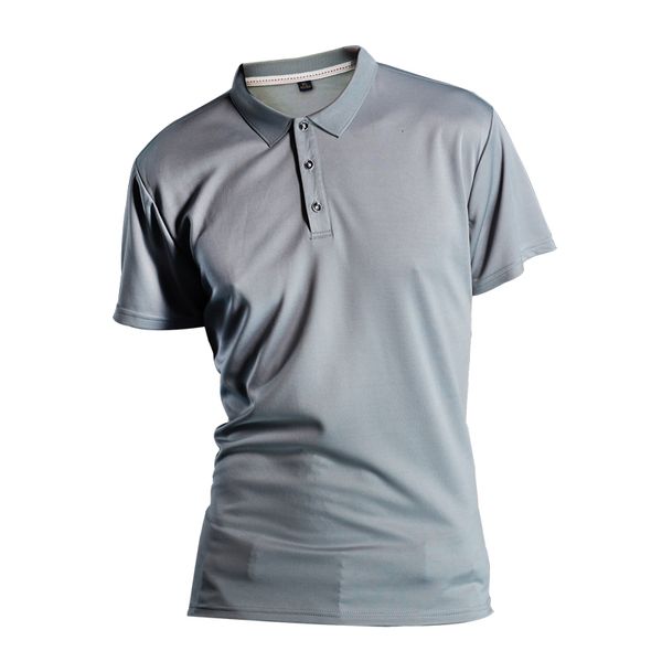 men's new 2019 summer cotton short sleeve shirt jerseys men business casual stretch solid polo shirts, White;black
men's new 2019 summer cotton short sleeve shirt jerseys men business casual stretch solid polo shirts, White;black