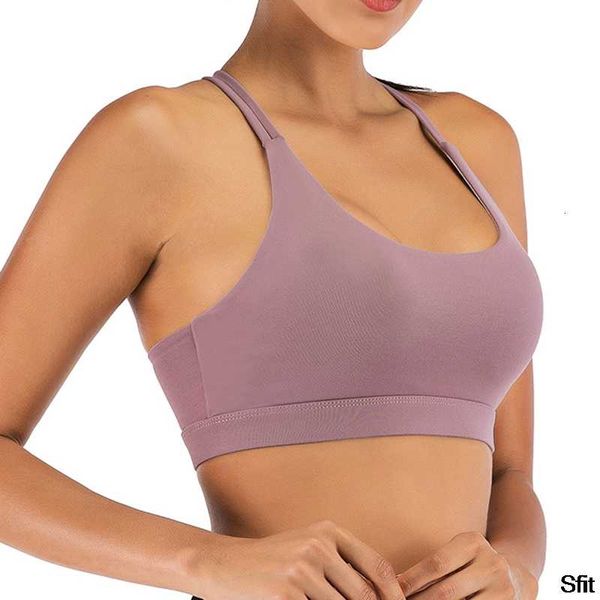2021 women strappy sports bra crisscross yoga bra medium support removable padded sport shake proof running shirt vest, White;black
2021 women strappy sports bra crisscross yoga bra medium support removable padded sport shake proof running shirt vest, White;black