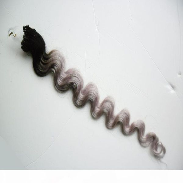100g micro loop human hair extensions body wave gray hair extensions t1b silver ombre micro hair extensions, Black
100g micro loop human hair extensions body wave gray hair extensions t1b silver ombre micro hair extensions, Black