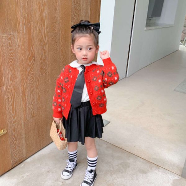 new foreign autumn children's spring 2020 thin sweater small and medium-sized girls wear korean sle cardigan coat yjtw, Black
new foreign autumn children's spring 2020 thin sweater small and medium-sized girls wear korean sle cardigan coat yjtw, Black