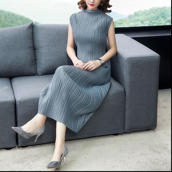 miyak women elegant solid dresses office clothing summer sleeveless midi dresses ladies vintage dress robe vestidos, Black;gray
miyak women elegant solid dresses office clothing summer sleeveless midi dresses ladies vintage dress robe vestidos, Black;gray