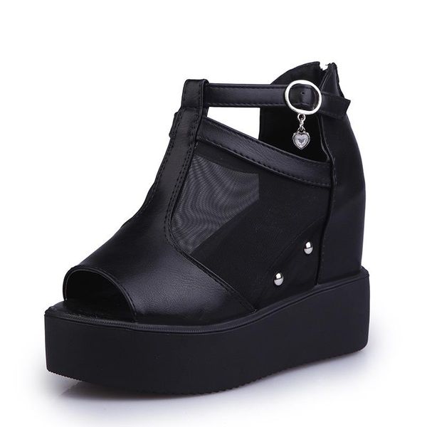 online red sandals ms. 2021 summer new tide korean version of the fashion inside the high heel shoes womens shoes, Black
online red sandals ms. 2021 summer new tide korean version of the fashion inside the high heel shoes womens shoes, Black