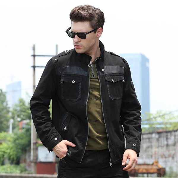 rmy man jacket men windbreakers autumn clothes pilot jacket fit outfit army green black jackets for men fall coats, Black;brown
rmy man jacket men windbreakers autumn clothes pilot jacket fit outfit army green black jackets for men fall coats, Black;brown