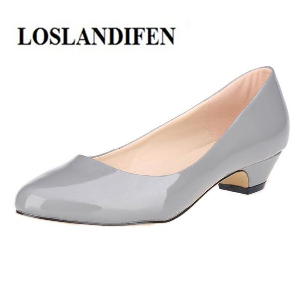 loslandifen women's patent leather low kitten heel classic shoes pumps shoes for office ladies round toe35-42, Black
loslandifen women's patent leather low kitten heel classic shoes pumps shoes for office ladies round toe35-42, Black