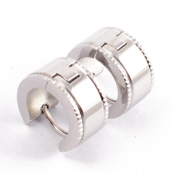 hoop & huggie fashion gear earrings stainless steel men women coloe round jewelry 7*13mm for christmas gift, Golden;silver
hoop & huggie fashion gear earrings stainless steel men women coloe round jewelry 7*13mm for christmas gift, Golden;silver