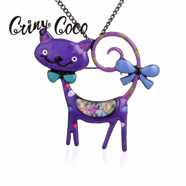 pendant necklaces long tail cat necklace enamel alloy bowknot animal jewelry accessories chain statement 2021, Silver
pendant necklaces long tail cat necklace enamel alloy bowknot animal jewelry accessories chain statement 2021, Silver