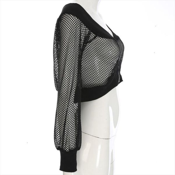 summer 2020 black mesh long sleeve off shoulder club wear short t shirt fitness crop streetwear asts20416, White
summer 2020 black mesh long sleeve off shoulder club wear short t shirt fitness crop streetwear asts20416, White