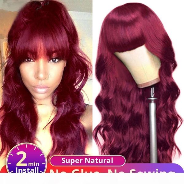 ishow brazilian human hair wigs with bangs peruvian body wave none lace wigs indian hair malaysian body wave, Black;brown
ishow brazilian human hair wigs with bangs peruvian body wave none lace wigs indian hair malaysian body wave, Black;brown
