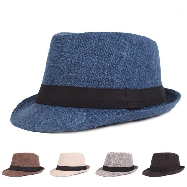 mens summer beach sun cap outdoor casual fedora trilby jazz hat panama hat hatcs05651, Blue;gray
mens summer beach sun cap outdoor casual fedora trilby jazz hat panama hat hatcs05651, Blue;gray