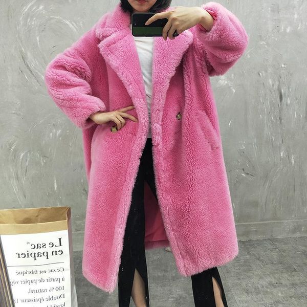 teddy cozy real fur jacket women clothes 2019 winter thick warm long outwear soft nature lamb fur coat oversize casual overcoats1, Black
teddy cozy real fur jacket women clothes 2019 winter thick warm long outwear soft nature lamb fur coat oversize casual overcoats1, Black
