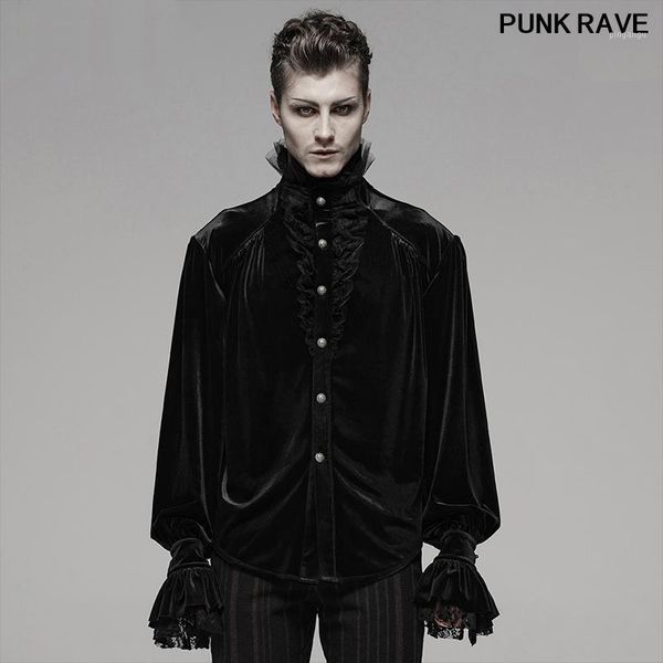 gothic loose classic black velvet shirt fashion noble lace flower mesh party club man shirts blouse punk rave y-10701, White;black
gothic loose classic black velvet shirt fashion noble lace flower mesh party club man shirts blouse punk rave y-10701, White;black