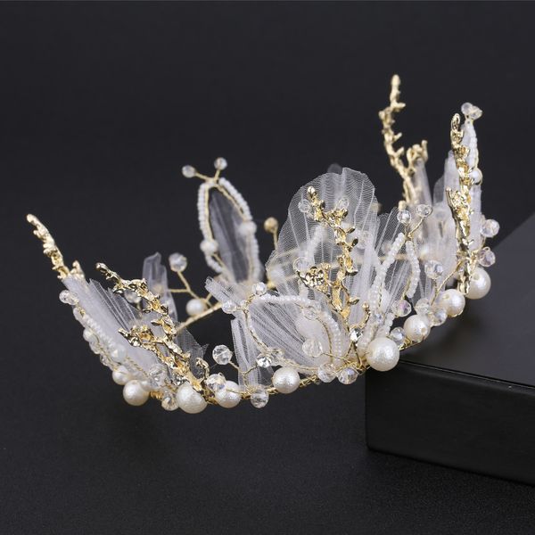 kearring korean mori bride handmade round headdress set super fairy wedding dress princess crown hair ornament m, Silver
kearring korean mori bride handmade round headdress set super fairy wedding dress princess crown hair ornament m, Silver
