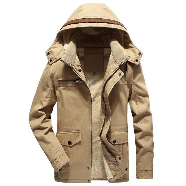men's jackets est winter jacket coat men hooded thicken windproof cotton male army green khaki1, Black;brown
men's jackets est winter jacket coat men hooded thicken windproof cotton male army green khaki1, Black;brown