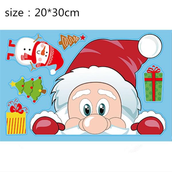 1sheet elk santa window glass sticker christmas decorations for home 2021 new year gift navidad kitchen refrigerator stickers jllgzf 
1sheet elk santa window glass sticker christmas decorations for home 2021 new year gift navidad kitchen refrigerator stickers jllgzf