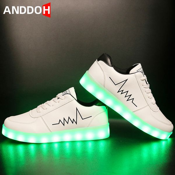 size 30-41 casual child with luminous sole boys led light up shoes children glowing sneakers, Black;red
size 30-41 casual child with luminous sole boys led light up shoes children glowing sneakers, Black;red