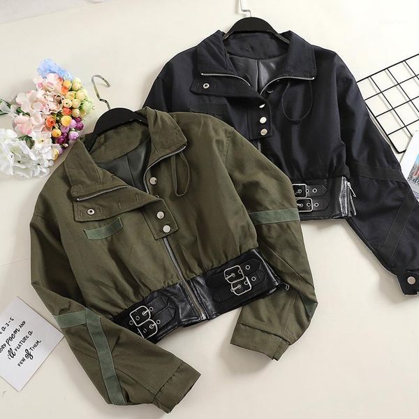 spring autumn bamber jacket women clothes 2020 harujuku korean vintage coats and jackets women jaqueta feminina zt25911, Black;brown
spring autumn bamber jacket women clothes 2020 harujuku korean vintage coats and jackets women jaqueta feminina zt25911, Black;brown