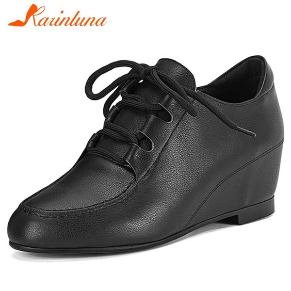 karin большого размер 34-41 brand new из натуральной кожи женских партий насосы весна осень узелок насосы женщин клинья обувь женщина, Black
karin большого размер 34-41 brand new из натуральной кожи женских партий насосы весна осень узелок насосы женщин клинья обувь женщина, Black