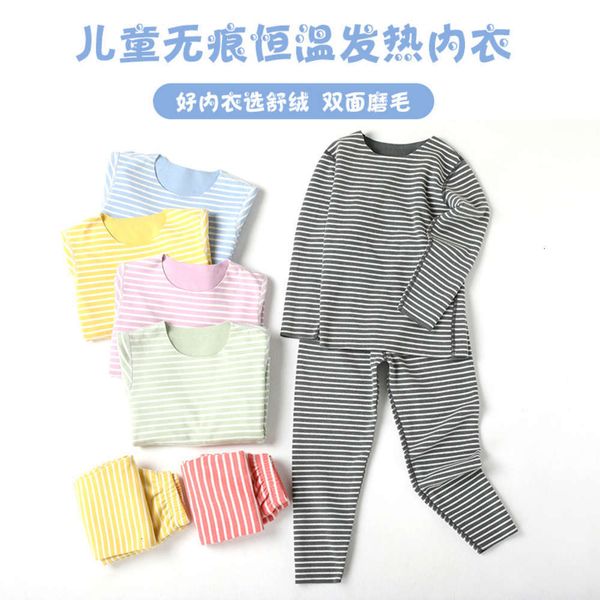 warm set tracels underwear men's and children's women's home wear two piece striped pajamas korean version 3xc4, Blue;red
warm set tracels underwear men's and children's women's home wear two piece striped pajamas korean version 3xc4, Blue;red