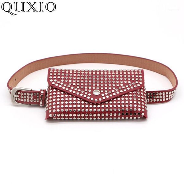waist bags punk style rivets women pack luxury designer fanny for phone pouch fashion mini belt bag purse lady sling qkf011
waist bags punk style rivets women pack luxury designer fanny for phone pouch fashion mini belt bag purse lady sling qkf011