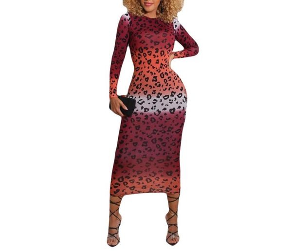 casual dresses 2021 women long maxi dress leopard sleeve slim club evening party bodycon, Black;gray
casual dresses 2021 women long maxi dress leopard sleeve slim club evening party bodycon, Black;gray