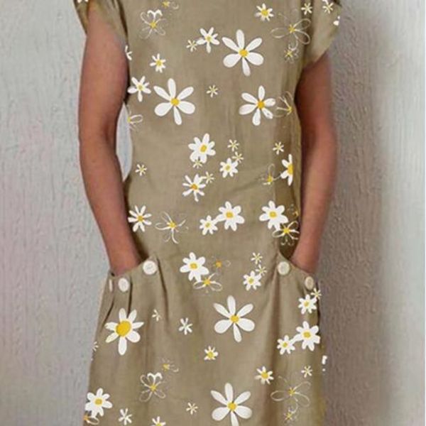 2l1rs daisy flower short summer dress sleeve pocket 2020 summer 2020 daisy flower 2020y-161 summer short sleeve pocket dress y-161 aojos, Black;gray
2l1rs daisy flower short summer dress sleeve pocket 2020 summer 2020 daisy flower 2020y-161 summer short sleeve pocket dress y-161 aojos, Black;gray