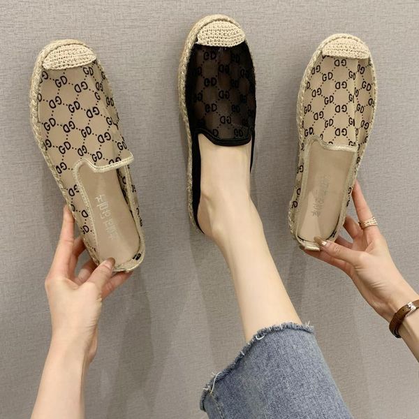 women shoes 2020 summer new net red half slippers women's grass woven fisherman's shoes lace baotou breathable cool
women shoes 2020 summer new net red half slippers women's grass woven fisherman's shoes lace baotou breathable cool