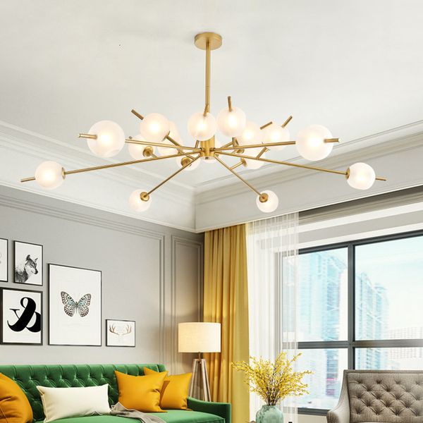 nordic gold black led chandelier ball glass lamp modern lustres living room bedroom decor lighting g9 gwc2
nordic gold black led chandelier ball glass lamp modern lustres living room bedroom decor lighting g9 gwc2