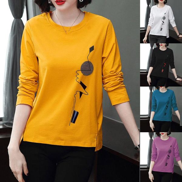 new women's fashion t-shirt casual long sleeve cotton fashion women casual long sleeve printed o-neck blouse ladies t-shirt, White
new women's fashion t-shirt casual long sleeve cotton fashion women casual long sleeve printed o-neck blouse ladies t-shirt, White