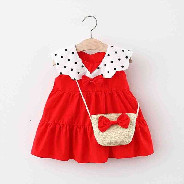 little girls summer dress with bag sleeveless peter pan collar children dresses for girls clothing clothes 1 2 3 4, Red;yellow
little girls summer dress with bag sleeveless peter pan collar children dresses for girls clothing clothes 1 2 3 4, Red;yellow