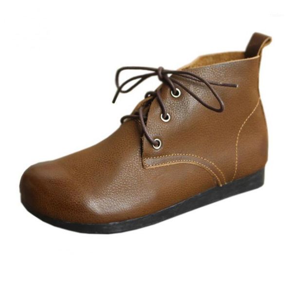 yourseason female lace up shoes 2021 handmade retro sewing round toe platform ladies ankle genuine leather boots1, Black
yourseason female lace up shoes 2021 handmade retro sewing round toe platform ladies ankle genuine leather boots1, Black