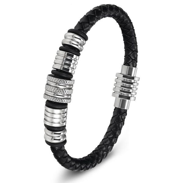 xqni 6мм wide trendy men черный кожаный браслет из нержавеющей стали 316l геометрическим рисунком браслеты с сильным home003 магнит застежка, Golden;silver
xqni 6мм wide trendy men черный кожаный браслет из нержавеющей стали 316l геометрическим рисунком браслеты с сильным home003 магнит застежка, Golden;silver