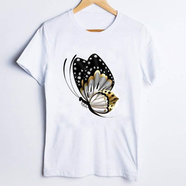 tees for women print butterfly elegant office 90s printing short sleeve trend ladies clothes lady clothing female t t-shirt, White
tees for women print butterfly elegant office 90s printing short sleeve trend ladies clothes lady clothing female t t-shirt, White