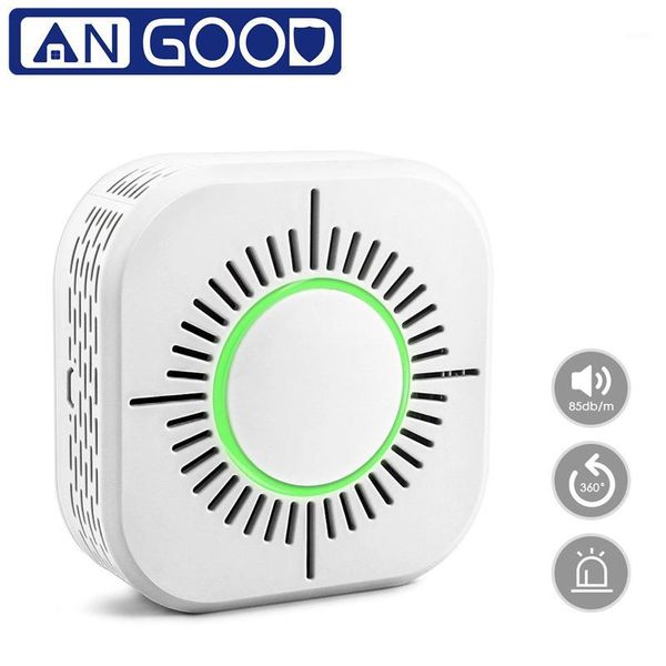 angood wireless 433mhz smoke gas detector smart sensor home security 360 degree smoke fire-alarm detection no need gateway1, Black;white
angood wireless 433mhz smoke gas detector smart sensor home security 360 degree smoke fire-alarm detection no need gateway1, Black;white