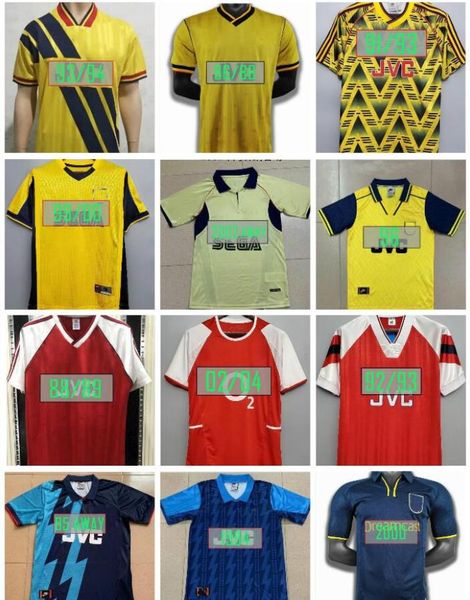 86 88 retro gunners soccer jerseys shirts pires henry v. persie fabregas rosicky reyes vieira bergkamp football 05 06 94 91 93 98 99 05 06, Black;yellow
86 88 retro gunners soccer jerseys shirts pires henry v. persie fabregas rosicky reyes vieira bergkamp football 05 06 94 91 93 98 99 05 06, Black;yellow
