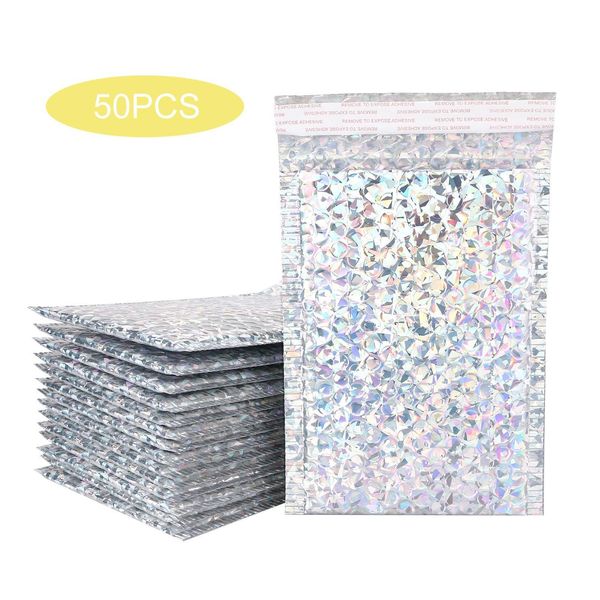 50pcs bubble mailers laser silver mailing envelope bag lined poly mailer self seal aluminizer mailers bubble envelopes bag h bbywzb
50pcs bubble mailers laser silver mailing envelope bag lined poly mailer self seal aluminizer mailers bubble envelopes bag h bbywzb